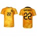 Cheap Netherlands Denzel Dumfries #22 Home Football Shirt World Cup 2022 Short Sleeve